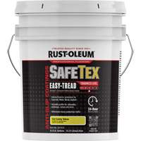 Rev&ecirc;tement d'acrylique SafeTex Easy-Tread, 4 gal., &agrave; l'eau, Plat/Textur&eacute;, Jaune Brunswick Fyr & Safety