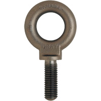 Eye Bolts, Uncoated Natural Finish, 4000lbs. (2 tons) Capacity Brunswick Fyr & Safety