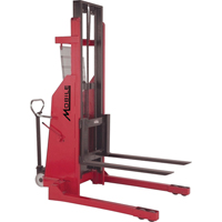 Gerbeur hydraulique, Fonctionnement &eacute;lectrique, Capacit&eacute; 1500 lb, Lev&eacute;e max 96" Brunswick Fyr & Safety