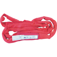 Round Slings, Red, 3" W x 6' L, 14000 lbs. Vertical Load Brunswick Fyr & Safety