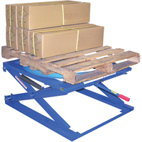 Adjustable Pallet Stand, 42-1/4" L x 40" W, 4000 lbs. Cap. LU260 | Brunswick Fyr & Safety