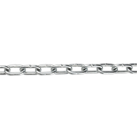Straight Link Chain, Low Carbon Steel, 1/8" x 350' (106.7 m) L, Grade 30, 400 lbs. (0.2 tons) Load Capacity Brunswick Fyr & Safety