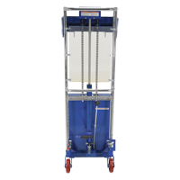 Hefti-Lift Load Stacker, Foot Pump Operated, 880 lbs. Capacity, 59" Max Lift Brunswick Fyr & Safety