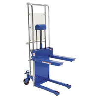Hefti-Lift Load Stacker, Foot Pump Operated, 880 lbs. Capacity, 59" Max Lift Brunswick Fyr & Safety