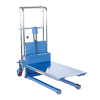 Hefti-Lift Load Stacker, Foot Pump Operated, 400 lbs. Capacity, 44" Max Lift Brunswick Fyr & Safety