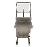Hefti-Lift Load Stacker, Foot Pump Operated, 450 lbs. Capacity, 45-5/8" Max Lift Brunswick Fyr & Safety