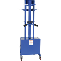 Quick Lift Stacker, Electric Operated, 400 lbs. Capacity, 57" Max Lift Brunswick Fyr & Safety