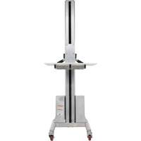 Quick Lift Stacker, Electric Operated, 175 lbs. Capacity, 57" Max Lift Brunswick Fyr & Safety