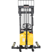 Fork Lift Stacker, Electric Operated, 2000 lbs. Capacity, 63" Max Lift Brunswick Fyr & Safety