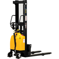 Fork Lift Stacker, Electric Operated, 2000 lbs. Capacity, 98" Max Lift Brunswick Fyr & Safety