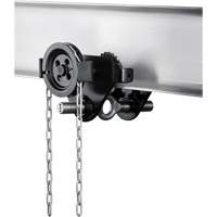 HTG Geared Clevis Trolley, 4409 lbs. (2 tons) Capacity, 2-39/64" - 8-43/64" LW530 | Brunswick Fyr & Safety