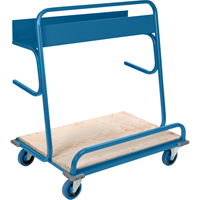 Lumber Cart, 39" x 26" x 42", 1200 lbs. Capacity MB729 | Brunswick Fyr & Safety