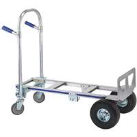 Diable convertible de s&eacute;rie Cobra Jr., Aluminium, Capacit&eacute; 1200 lb Brunswick Fyr & Safety