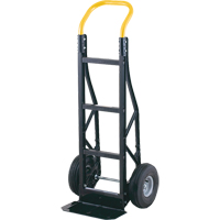 Lite Hand Truck, Continuous Handle, Nylon, 48" Height, 500 lbs. Capacity MD642 | Brunswick Fyr & Safety