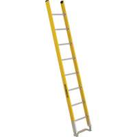 Single Section Straight Ladder - 6100 Series, 8', Fibreglass, 375 lbs., CSA Grade 1AA Brunswick Fyr & Safety
