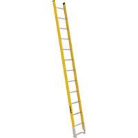 Single Section Straight Ladder - 6100 Series, 12', Fibreglass, 375 lbs., CSA Grade 1AA MF382 | Brunswick Fyr & Safety