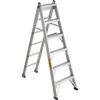 Escabeaux industriels Multi-Way de s&eacute;rie 2700, 6', Aluminium, Capacit&eacute; de 250 lb, ANSI 1, CSA 1 Brunswick Fyr & Safety
