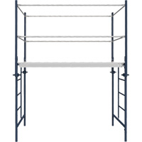 Accessoires pour &eacute;chafaudage - Poteau de garde-corps a/support, Poteau de garde-corps, 6" la x 56" h Brunswick Fyr & Safety