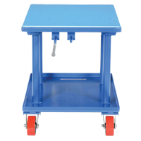 Hydraulic Lift Table, 24" L x 36" W, Steel, 2000 lbs. Capacity Brunswick Fyr & Safety