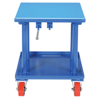 Hydraulic Lift Table, 24" L x 36" W, Steel, 2000 lbs. Capacity Brunswick Fyr & Safety