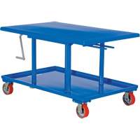 Post Lift Table, 42" L x 30" W, Steel, 2000 lbs. Capacity Brunswick Fyr & Safety