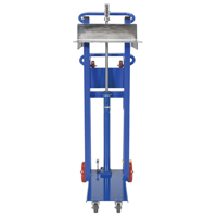 Hydra Lift Platform Stacker, Foot Pump Operated, 750 lbs. Capacity, 52" Max Lift MF996 | Brunswick Fyr & Safety