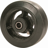 Mold-on Rubber Wheel, 8" (203 mm) Dia. x 3" (76 mm) W, 900 lbs (408 kg.) Capacity MG565 | Brunswick Fyr & Safety