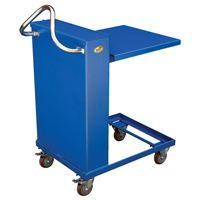 Self Elevating Tables, 20" L x 20" W, Steel, 230 lbs. Capacity Brunswick Fyr & Safety