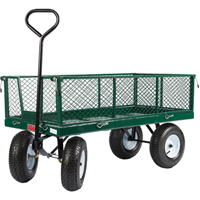 Wagons With Fold-Down Racks, 24" W x 48" L, 800 lbs. Capacity MH238 | Brunswick Fyr & Safety