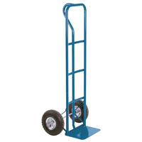 All-Welded Hand Truck, P-Handle Handle, Steel, 51" Height, 600 lbs. Capacity MH302 | Brunswick Fyr & Safety