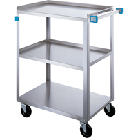 Chariot &agrave; tablettes, 3 Tiers, 18" la x 39" h x 31" p, Capacit&eacute; 500 lb Brunswick Fyr & Safety