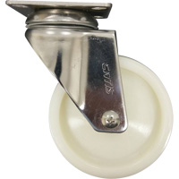 Roulette, Pivotant, 4" (101,6 mm), Nylon, 200 lb (91 kg) Brunswick Fyr & Safety