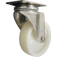 Roulette, Pivotant, 4" (101,6 mm), Nylon, 200 lb (91 kg) Brunswick Fyr & Safety