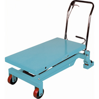 Heavy-Duty Hydraulic Scissor Lift Table, 40" L x 20-1/8" W, Steel, 2200 lbs. Capacity MJ524 | Brunswick Fyr & Safety