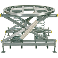 Spring-Operated Pallet Lifters - Pallet Pal<sup>®</sup>, 43-5/8" L x 43-5/8" W, 4500 lbs. Cap. MK836 | Brunswick Fyr & Safety