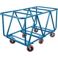 Flat Bed Lumber Cart, 60" x 30" x 33", 2500 lbs. Capacity ML141 | Brunswick Fyr & Safety