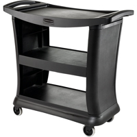 Executive Service Cart, 3 Tiers, 20" x 38" x 39", 300 lbs. Capacity Brunswick Fyr & Safety