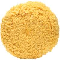 Hookit Polishing Pad, 9" Dia., Wool Blend Brunswick Fyr & Safety