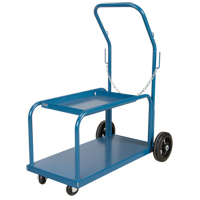 Mini-MIG Welding Cart, Rubber Wheels, 18" W x 36" L Base, 1000 lbs. Brunswick Fyr & Safety