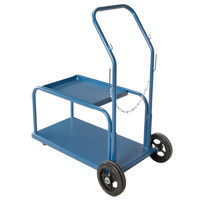 Mini-MIG Welding Cart, Rubber Wheels, 18" W x 36" L Base, 1000 lbs. Brunswick Fyr & Safety