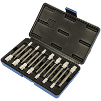 SAE/Metric Socket Set, Hex, 1/4"/3/8" Drive, 14 Pcs Brunswick Fyr & Safety
