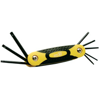 Folding Key Set, 8 Pcs., Torx&reg; Brunswick Fyr & Safety