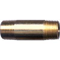 Mamelon long, Laiton, 1/4", NPT Brunswick Fyr & Safety