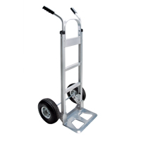 Knocked Down Hand Truck, Dual Handle, Aluminum, 50-5/8" Height, 500 lbs. Capacity Brunswick Fyr & Safety