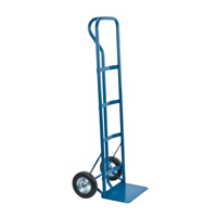 Diable &agrave; roue enti&egrave;rement soud&eacute;, Prise En P, Acier, Hauteur de 51", Capacit&eacute; 600 lb Brunswick Fyr & Safety