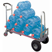 Three-Position Hand Trucks, Aluminum, 750 lbs. Capacity Brunswick Fyr & Safety
