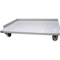 Mobile Dolly Base for Deep Door Storage Cabinets, 24" W x 38" D x 7" H, 1500 lbs. Capacity MN398 | Brunswick Fyr & Safety