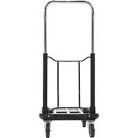 Fold-Up Platform Truck, Stainless Steel, 300 lbs., 28" L x 16" W, 33-1/2" High Brunswick Fyr & Safety