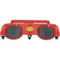 Socle roulant pour les genoux, Plastique, Rouge, Capacit&eacute; 350 lb Brunswick Fyr & Safety