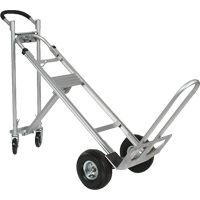 Three-Position Spartan III Convertible Hand Truck, Aluminum, 750 lbs. Capacity Brunswick Fyr & Safety
